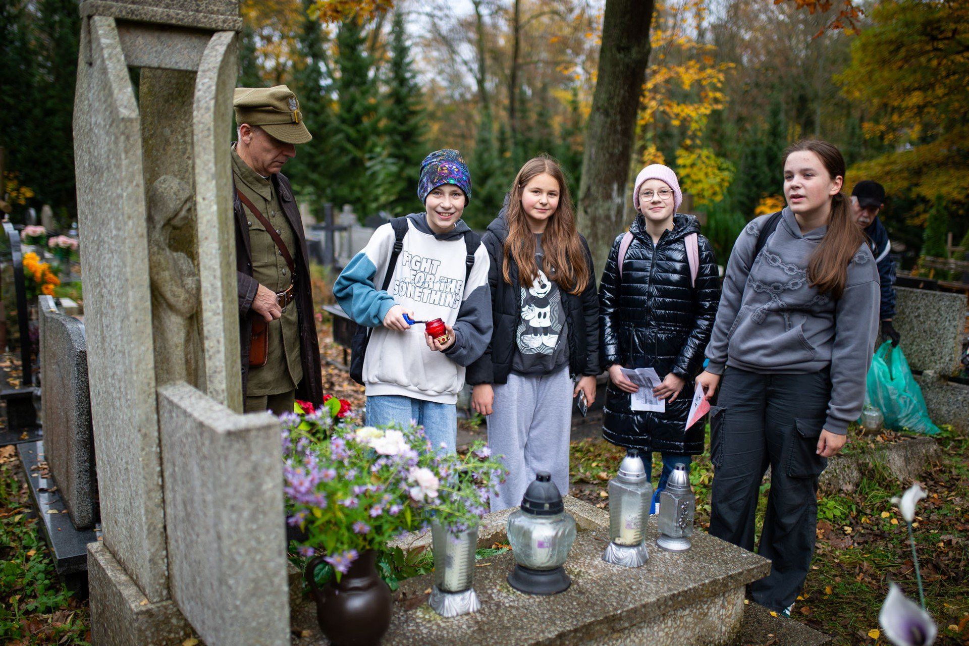 Młodzież ze Słupska i Wrześcia uczciła pamięć żołnierzy AK