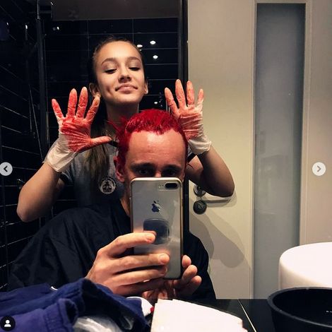 Michał Wiśniewski o farbowaniu włosów