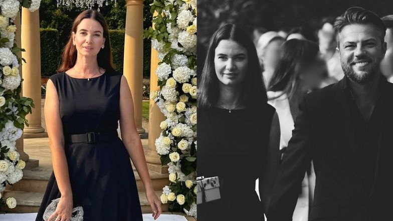 Malinowska i Janiak na weselu przyjaciół.