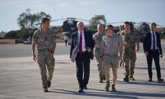 Brytyjczycy alarmują. Irańskie rakiety poleciały w kierunku baz RAF