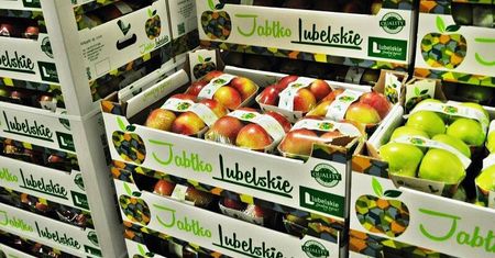 Jabłko Lubelskie w sprzedaży w sklepach sieci Biedronka
