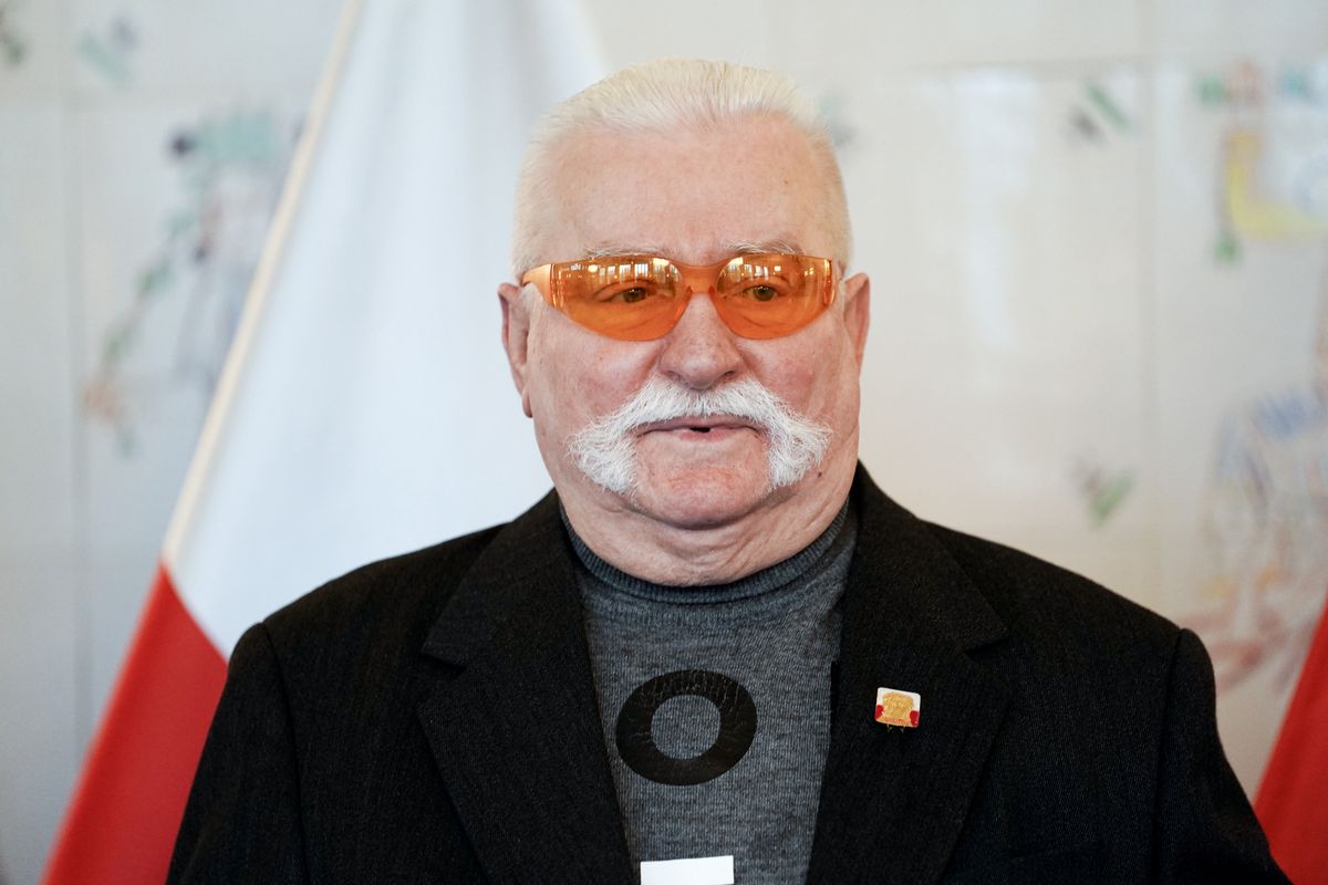 Były prezydent Lech Wałęsa jest oburzony na Platformę Obywatelską