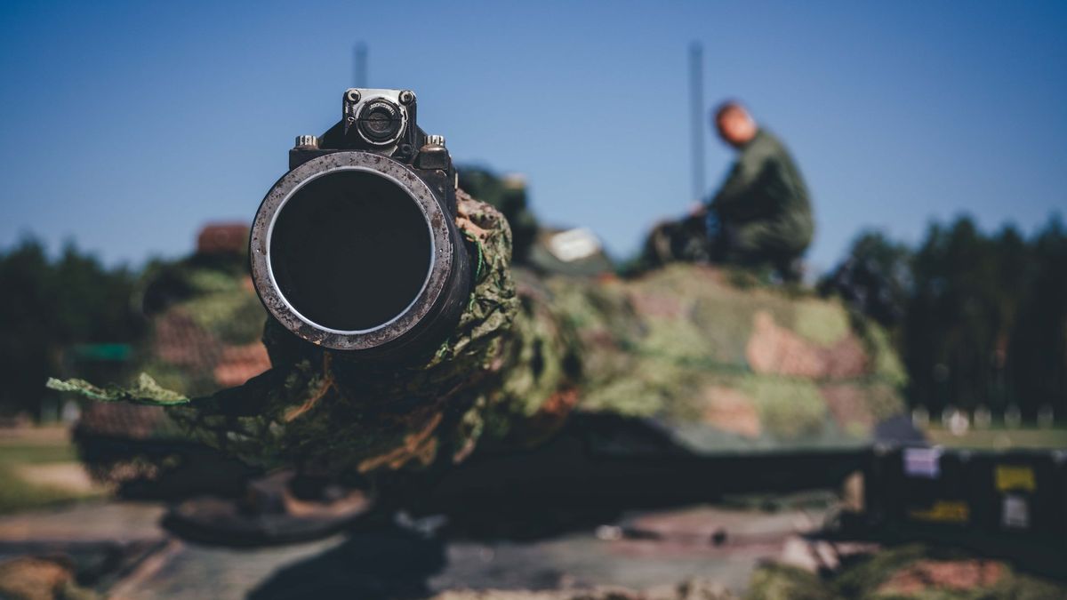 Przygotowanie Abramsów do strzelania