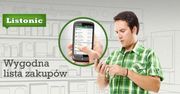 Listonic z wygodnym widżetem