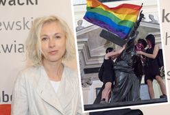Manuela Gretkowska o tęczy na pomniku Chrystusa. "W Polsce wierzy się w figurę"