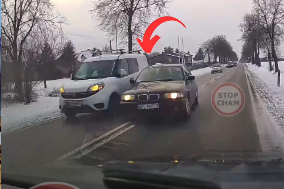 Centymetry od tragedii. Nagranie z BMW oburzyło internautów