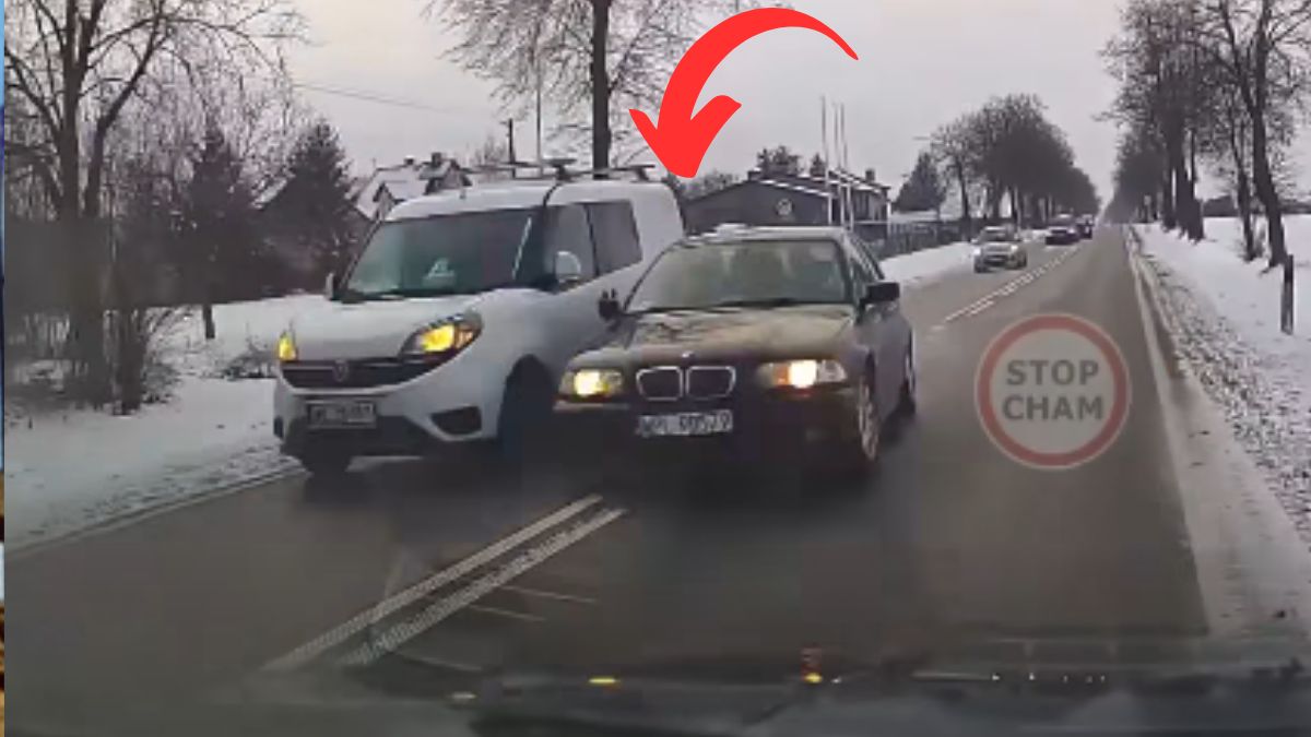 Kierowca wyprzedzał "na czołówkę" 