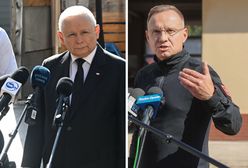 Duda pojechał do powodzian. Prezes PiS już skomentował