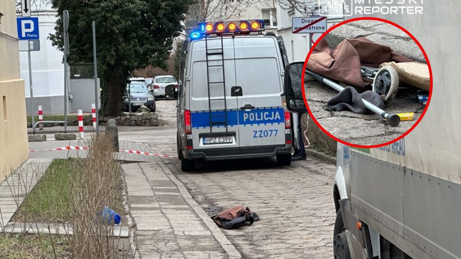 Potrącenie starszej kobiety