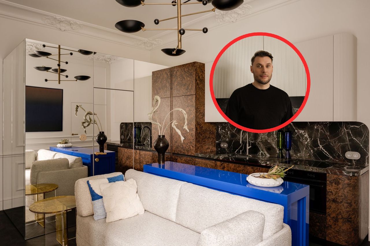 Wcześniej nie było tu nawet łazienki. Piotr Łucyan stworzył luksus na 34 mkw.