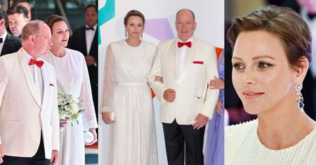 Księżna Charlene na balu charytatywnym w Monako. "Najsmutniejsza księżniczka świata" zdobyła się na LEKKI UŚMIECH (ZDJĘCIA)