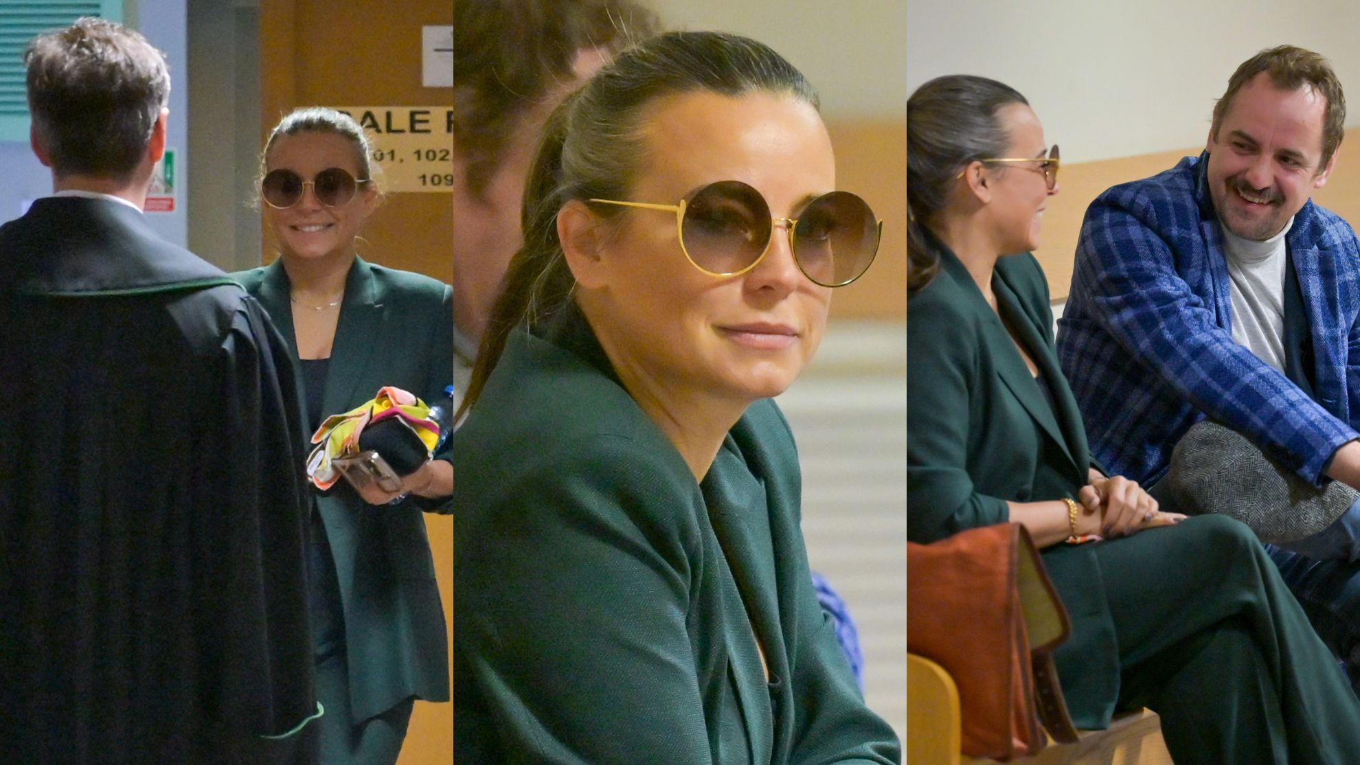 Anna Mucha i Jakub Wons w sądzie