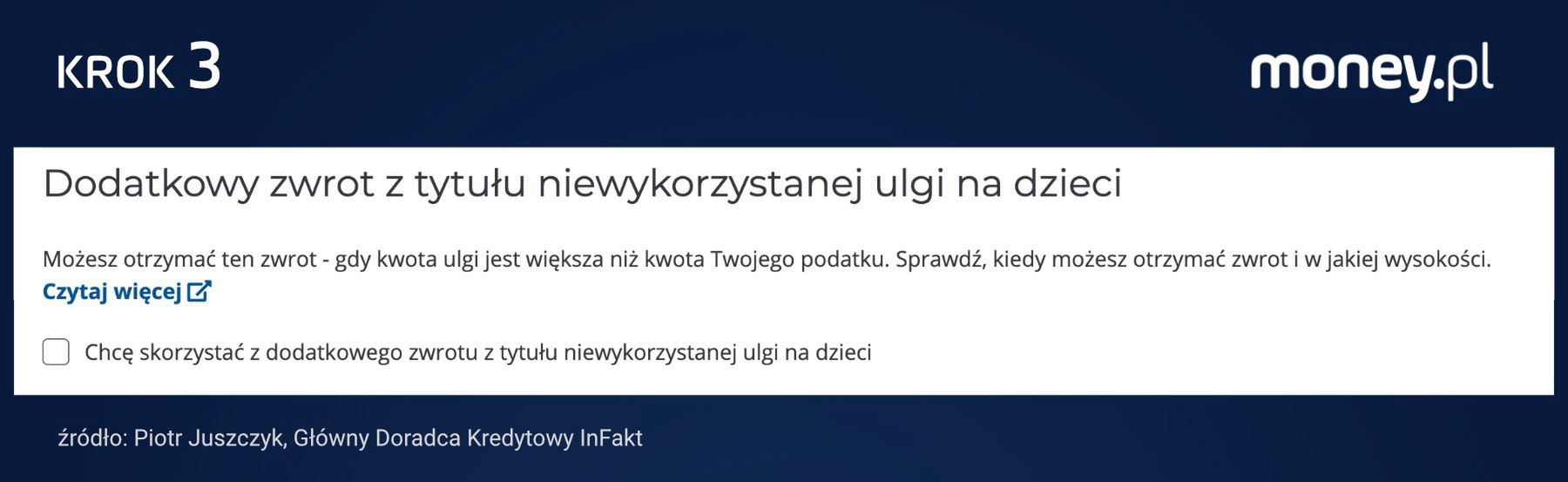 Jak edytować ulgę na dziecko? Radzi ekspert inFakt
