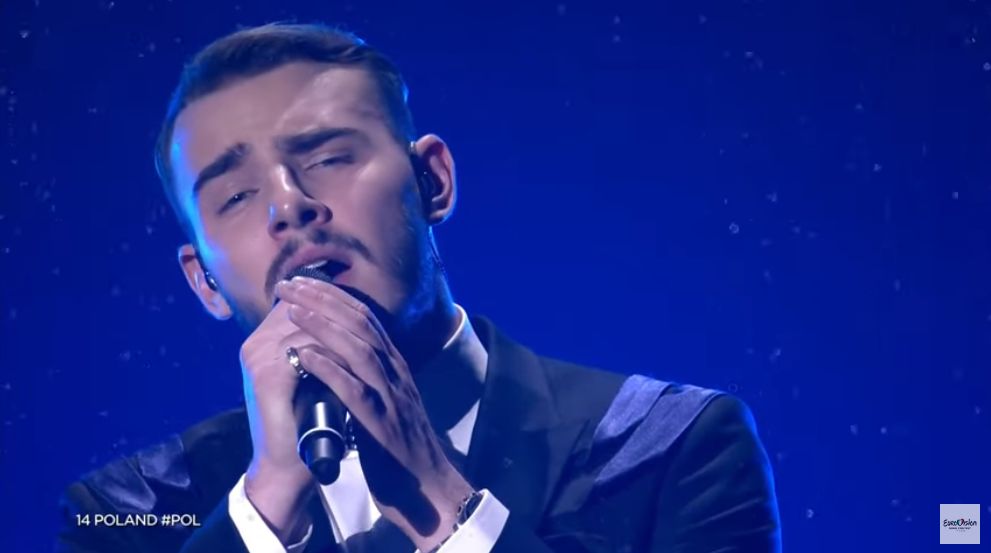 Krystian Ochman na Eurowizji