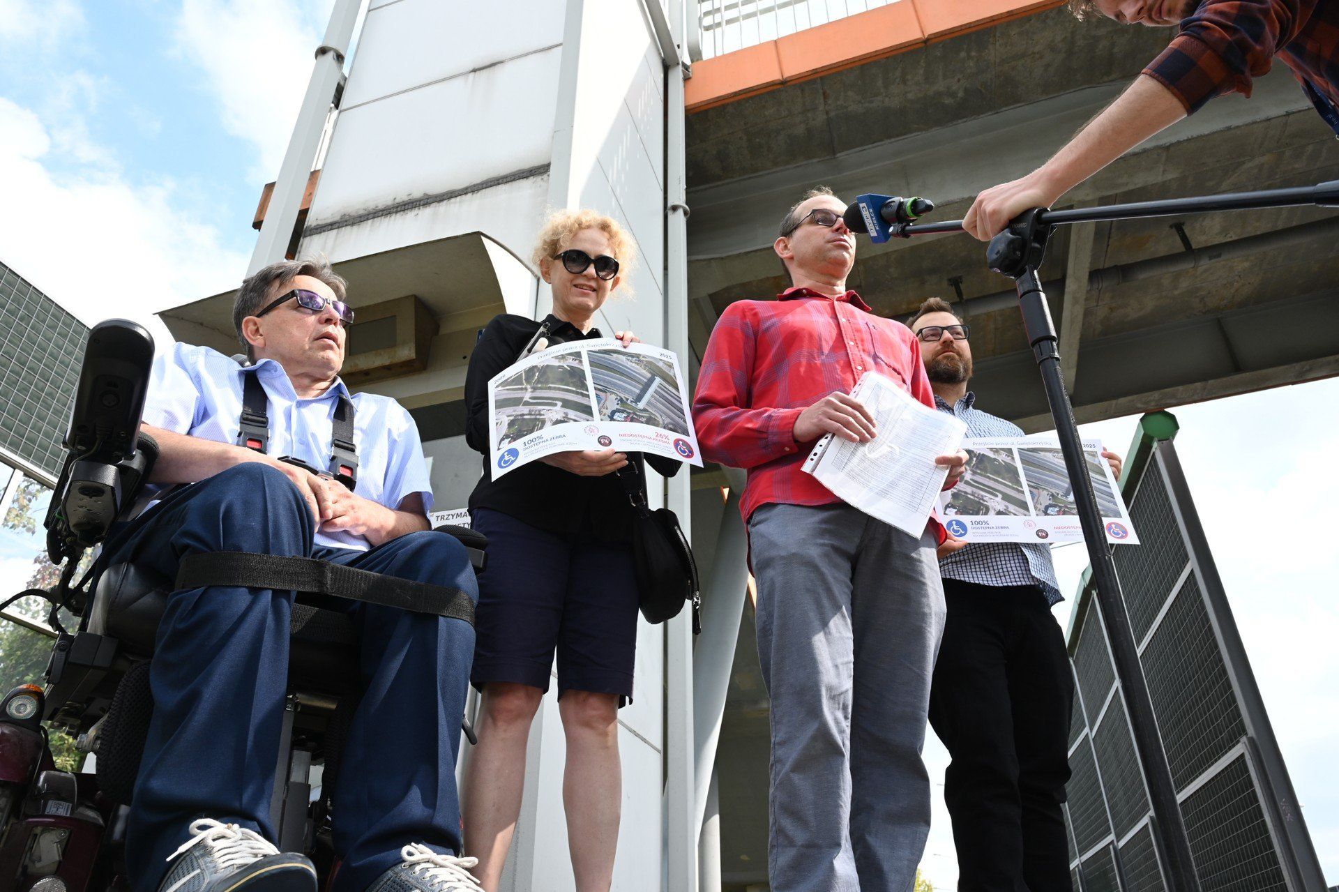 Na zdjęciu od lewej: Andrzej Janowski, Magdalena Dudowicz, Paweł Słowik i Grzegorz Borek