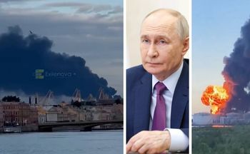 Rusza "rosyjskie Davos". Wcześniej w miasto uderzyły drony Ukrainy