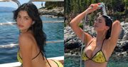 Nadająca z greckich wakacji Kylie Jenner wygina się na wszelkie możliwe strony w bikini Chanel