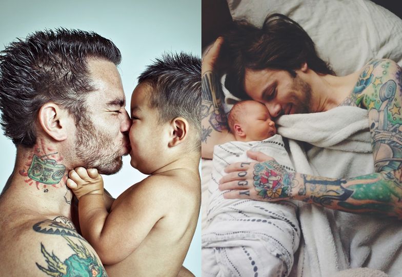 Hit sieci: wzruszające zdjęcia ojców z dziećmi