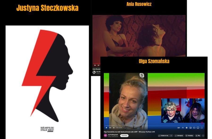 Ania Rusowicz, Olga Szomańska, Justyna Steczkowska na świeczniku