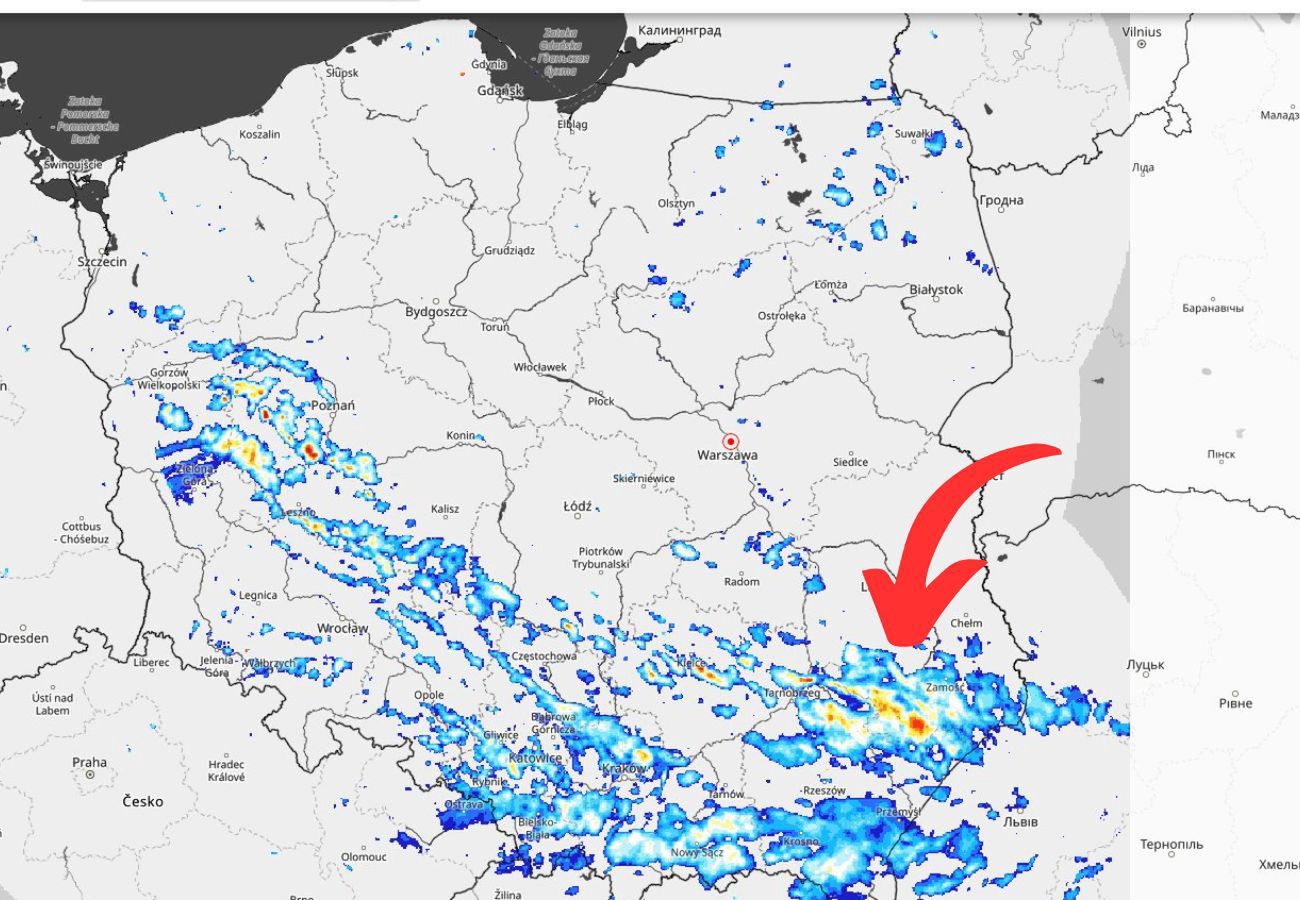 Zamieszanie pogodowe nad Polską. Synoptycy pokazali, co się dzieje 10 maja