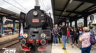 Blues Express 2026 jedzie przez Wielkopolskę! Pociąg parowy, blues i przystanek w Pile - sprawdź program