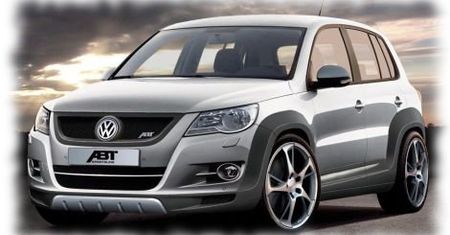 Zmodyfikowany Tiguan z garażu ABT