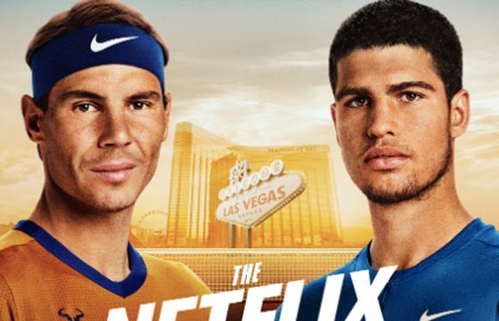 Netflix pokaże na żywo kolejną relację sportową. Tym razem mecz gwiazd tenisa