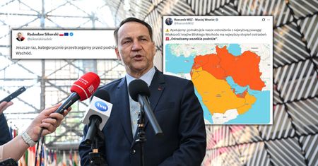 "Kategorycznie przestrzegamy". Szef MSZ opublikował wpis