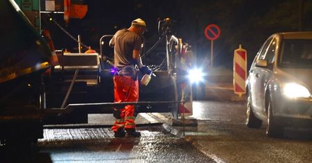 Nocne utrudnienia na ul. Węglarza w Lublinie. Zamknięcia skrzyżowania i prace drogowe przez kilka nocy