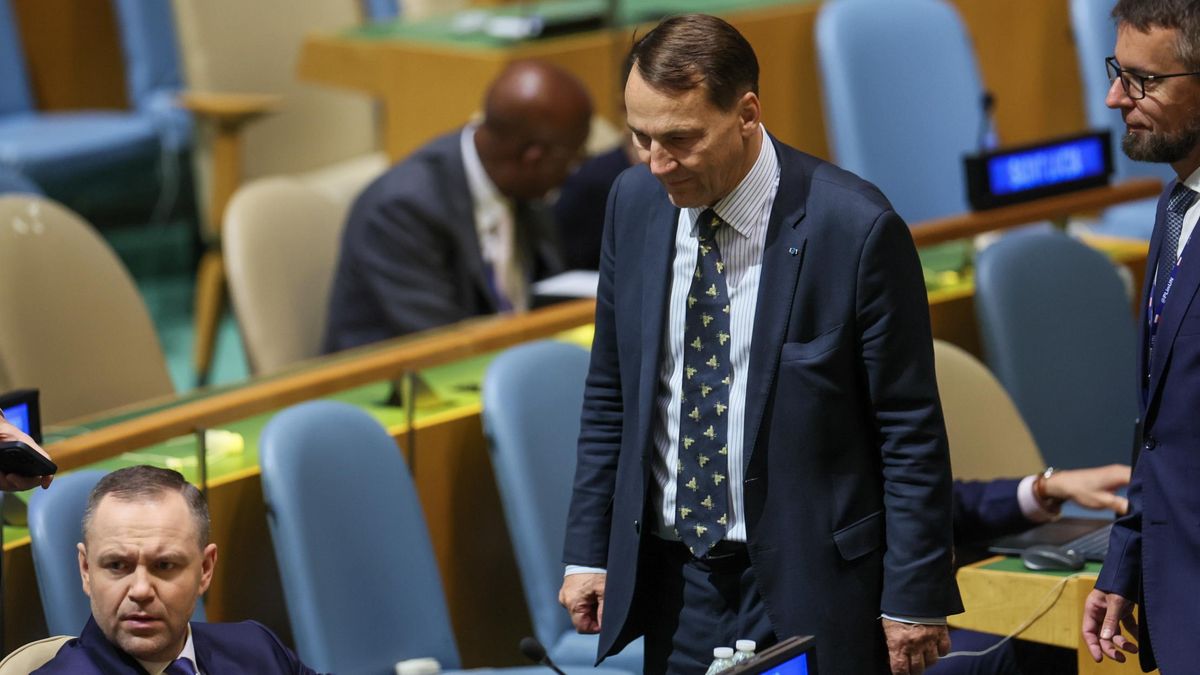 polska delegacja na debacie generalnej
Nowy Jork, USA, 23.09.2025. Wizyta Prezydenta RP w Stanach Zjednoczonych Ameryki. Prezydent RP Karol Nawrocki (L), zast�pca sta�ego przedstawiciela RP w ONZ Micha� Miarka (P) oraz wicepremier, minister spraw zagranicznych RP Rados�aw Sikorski (C) przed wyst�pieniem prezydenta RP na debacie generalnej 80. Sesji Zgromadzenia Og�lnego ONZ w Nowym Jorku, w nocy z 23 na 24 bm. (ls/mgut) PAP/Leszek Szyma�ski
Leszek Szyma�ski
80 80., debata, dyplomacja, generalna, onz, organizacja narod�w zjednoczonych, polityka, prezydent rp, sesja, sesji, un, wizyta zagraniczna, zgromadzenia, zgromadzenie