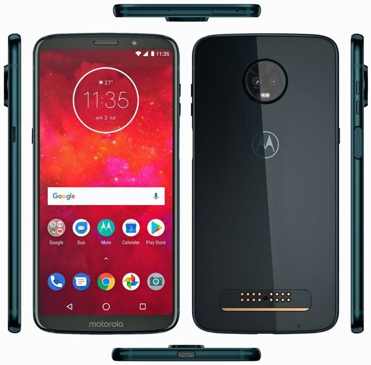 Tak ma wyglądać Motorola Moto Z3 Play