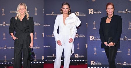 Garstka znanych melduje się na rozdaniu nagród. Małgorzata Kożuchowska i Katarzyna Dowbor w czerni, Julia Pietrucha w bieli (ZDJĘCIA)
