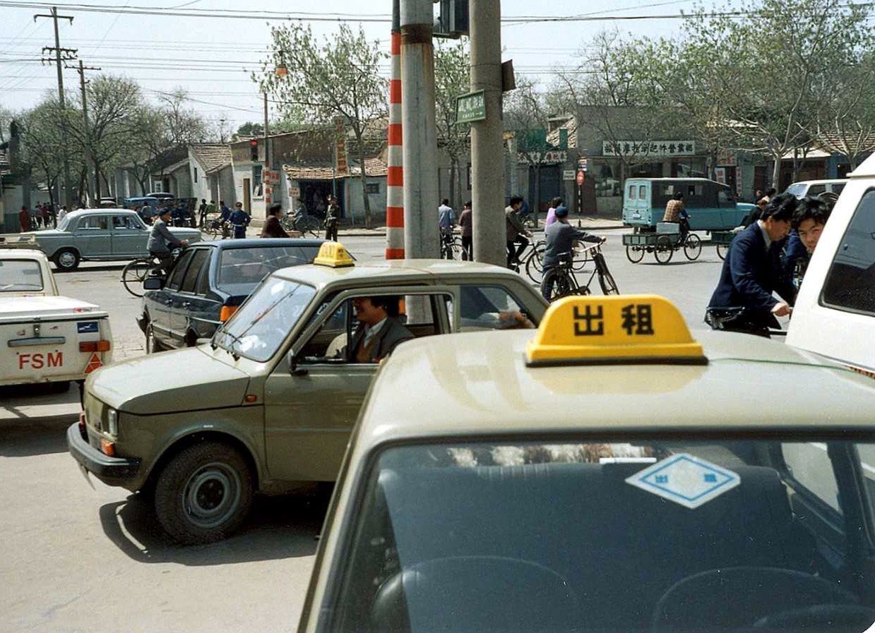 W Chinach Fiat 126p był taksówką