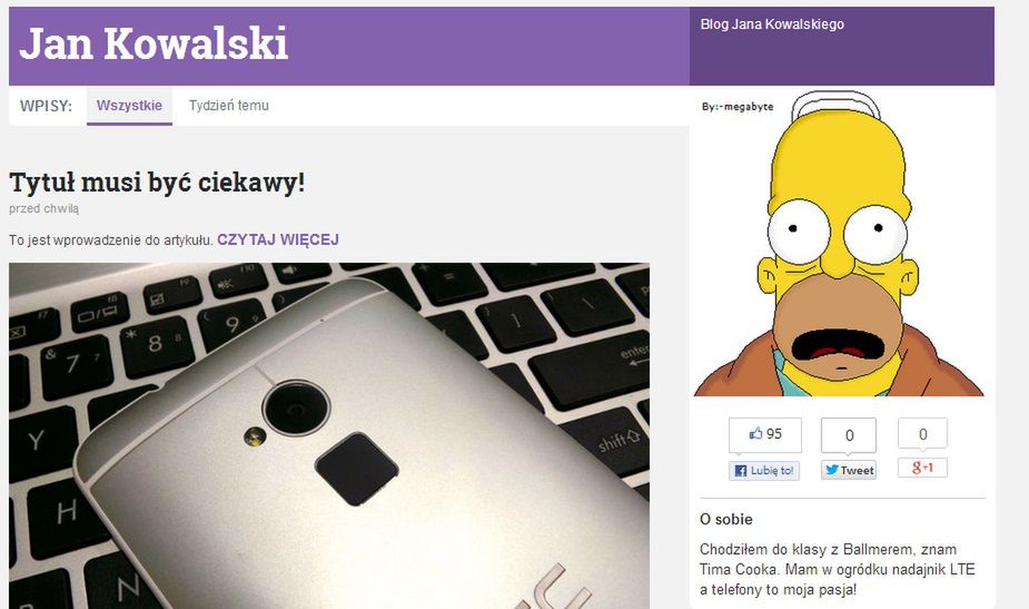 Jak założyć blog i dodawać teksty? 8