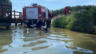 Tragedia nad jeziorem. Para po kłótni wpadła do wody. Oboje nie żyją