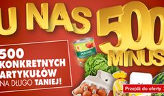 Kaufland reklamuje promocję cenową „500 minus” (wideo)