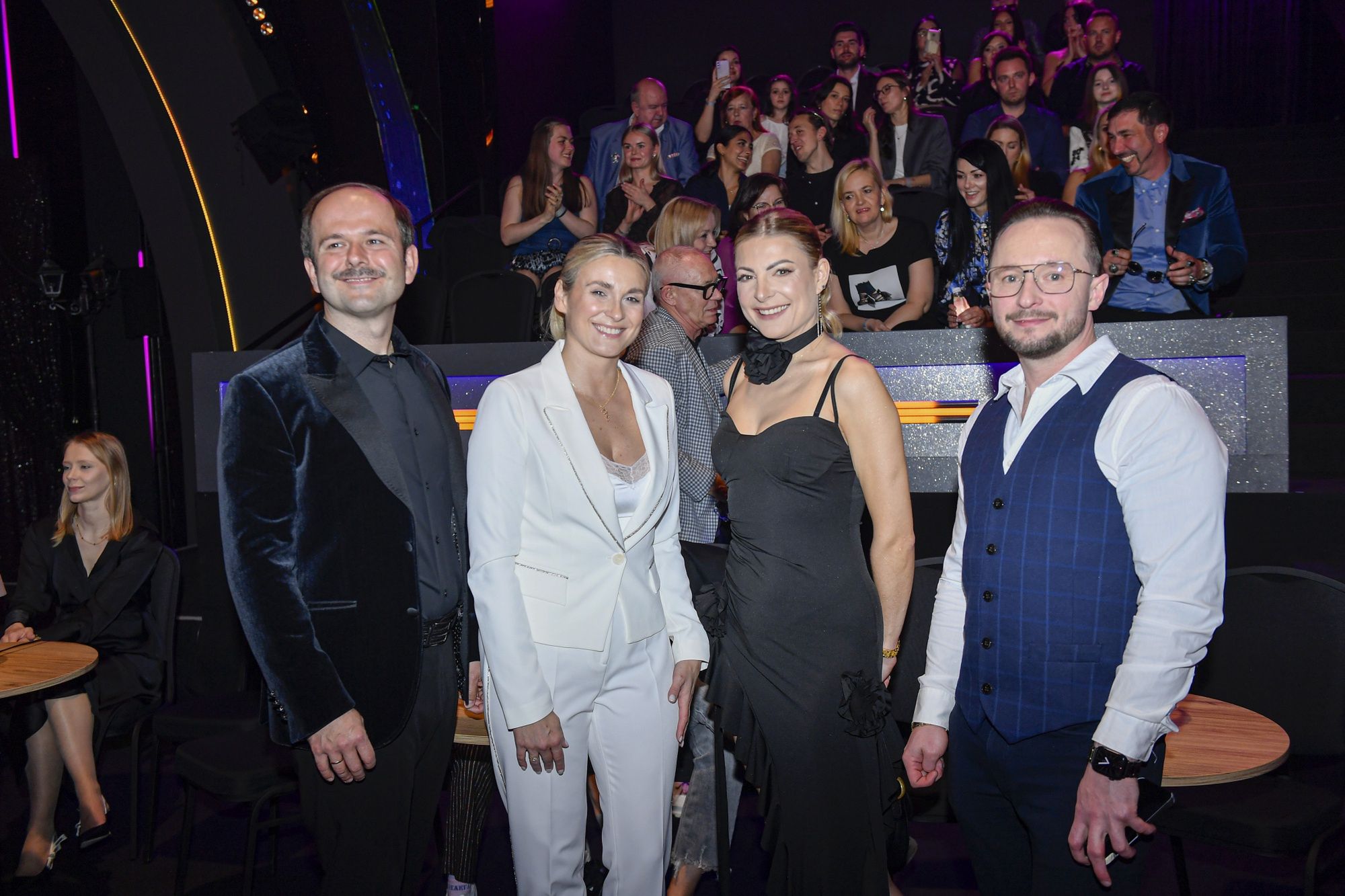 Sławomir, Kajra, Magdalena Narożna oraz Krzysztof Byniak w "TzG"