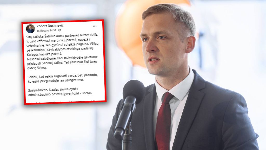 Robert Duchniewicz może zostać premierem Litwy