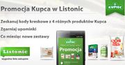 Promocja ze skanowaniem kodów w Listonic