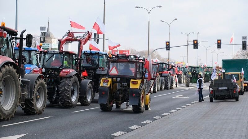 protest rolników agrounia lublin