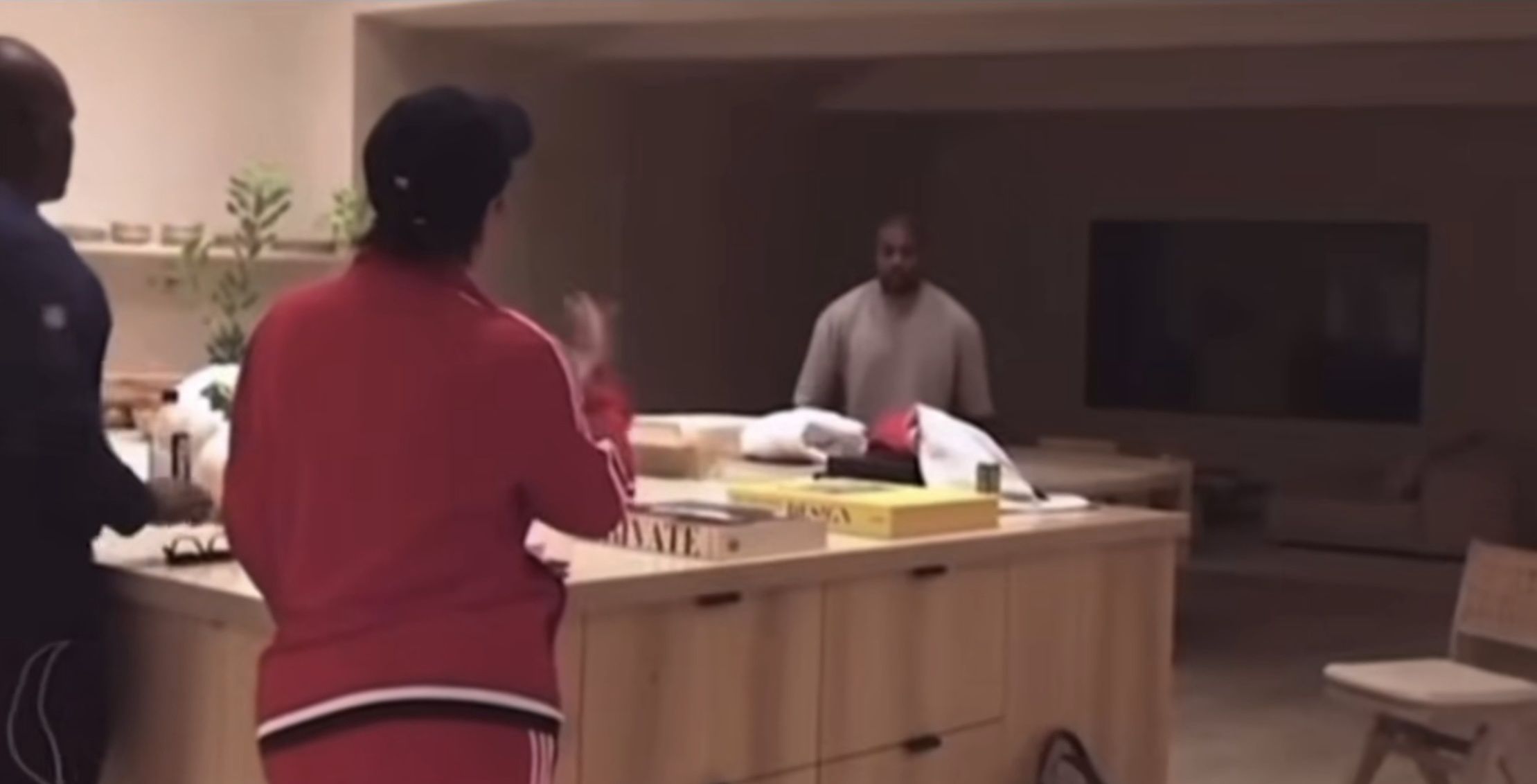 Kanye West krzyczy na Kris Jenner