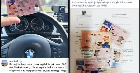 Policjant robił zdjęcia prawom jazdy zatrzymanych osób i umieszczał je w sieci