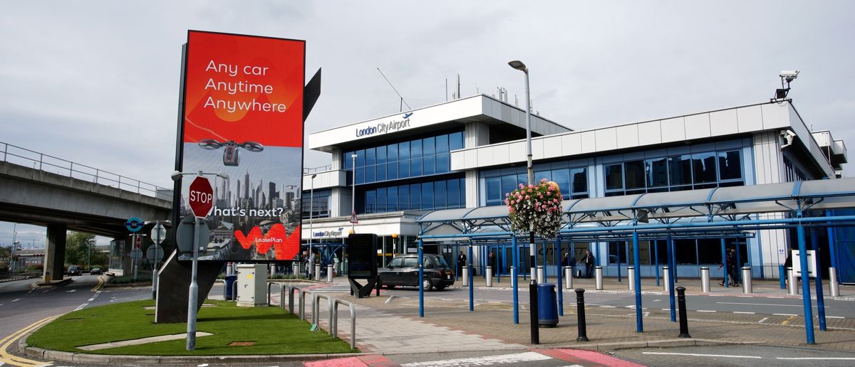 Port lotniczy London City znajduje się w dzielnicy Royal Docks