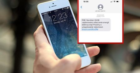 SMS od "PGE". Tego typu wiadomości to oszustwo