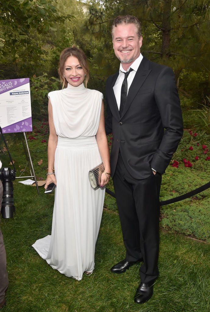 Eric Dane z żoną Rebeccą