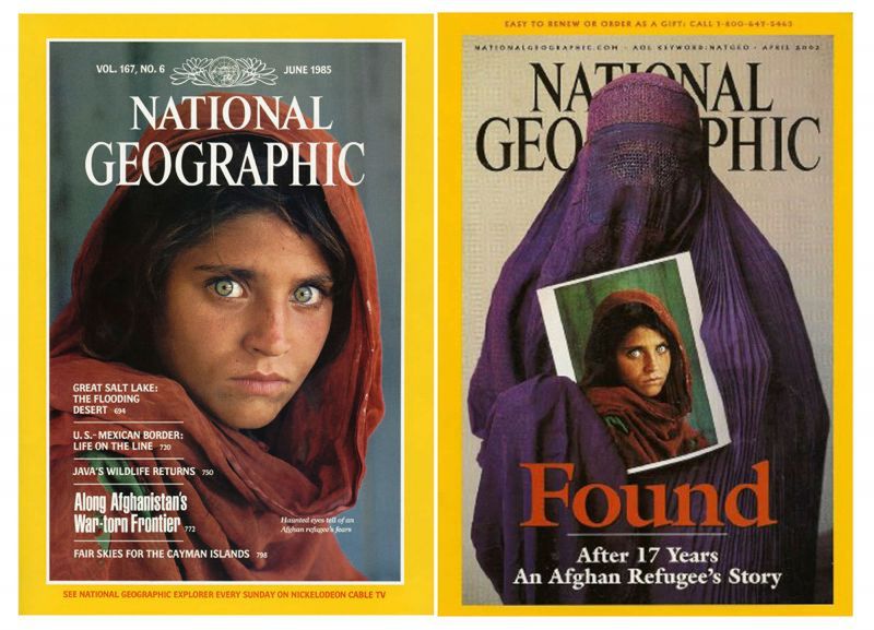 Kim jest Szarbat Gula - "afgańska dziewczyna" z portretu Steve'a McCurry? 3