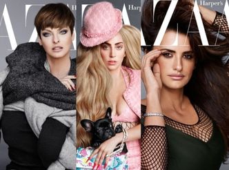 Lady Gaga, Penelope Cruz i Linda Evangelista w "Harper's Bazaar"!