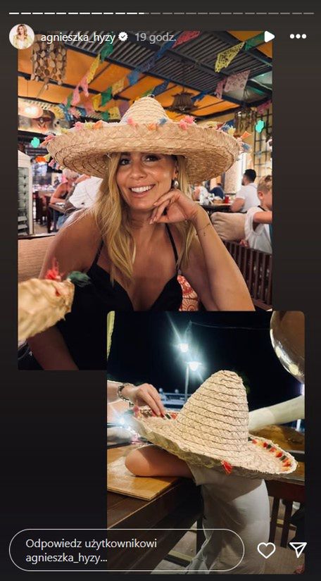 Agnieszka Hyży relacjonuje wakacje w Egipcie