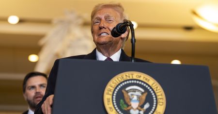 O tym Trump nie wspomniał ani słowem. "Trochę zasmucające"