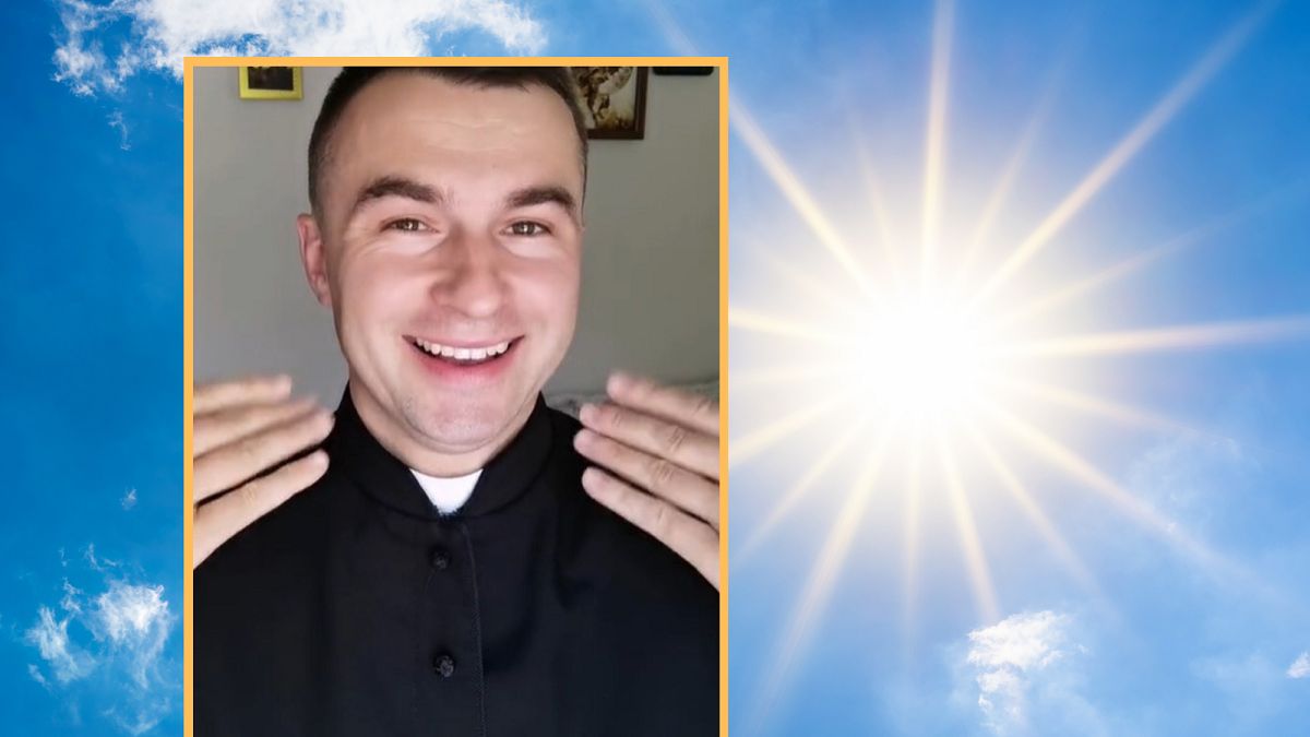 Lato a sutanna. Ksiądz odpowiada, czy nie jest mu gorąco podczas upałów. 